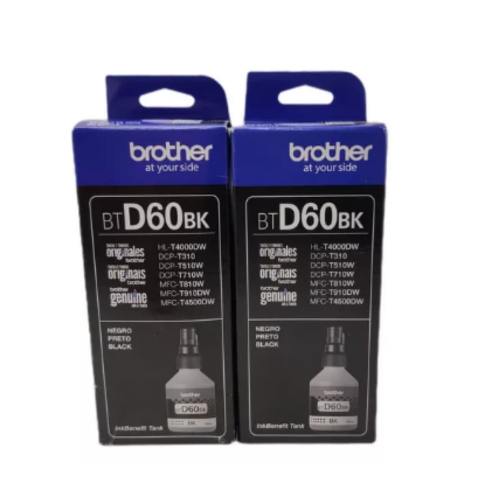 Kit 2 Refil Br Btd60 Bt5001 Dcp T220 T510 2 Preto