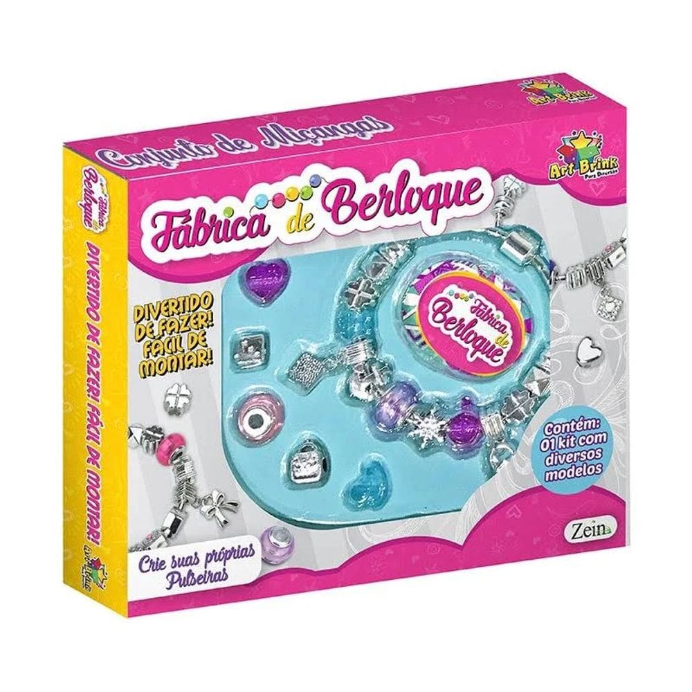 Bracelete Charm com Berloques Love Biju - Toy Mix