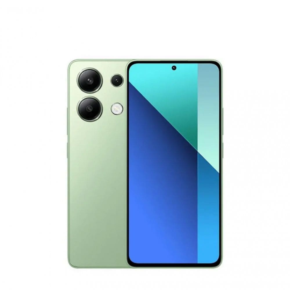 Smartphone Xiaomi Redmi Note 13 Verde, 256GB, 8GB de RAM Tela 6,67&quot; 120hz, 108mp, 5000mah, Carregamento 33W