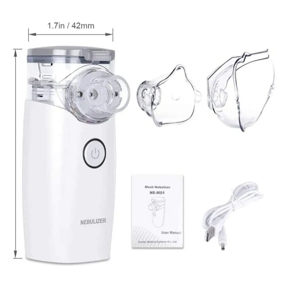 Inalador Nebulizador Infantil Nebmesh Funciona Usb Ou Pilha
