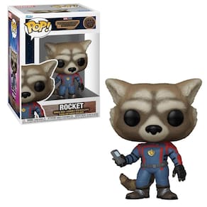 Boneco Funko Pop! Marvel Guardiões da Galáxia: Vol 3 Rocket