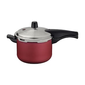 Panela de Pressão Effect Alumínio Revestimento Antiaderente 20 cm 4,5 l Vermelho - Tramontina 20591720