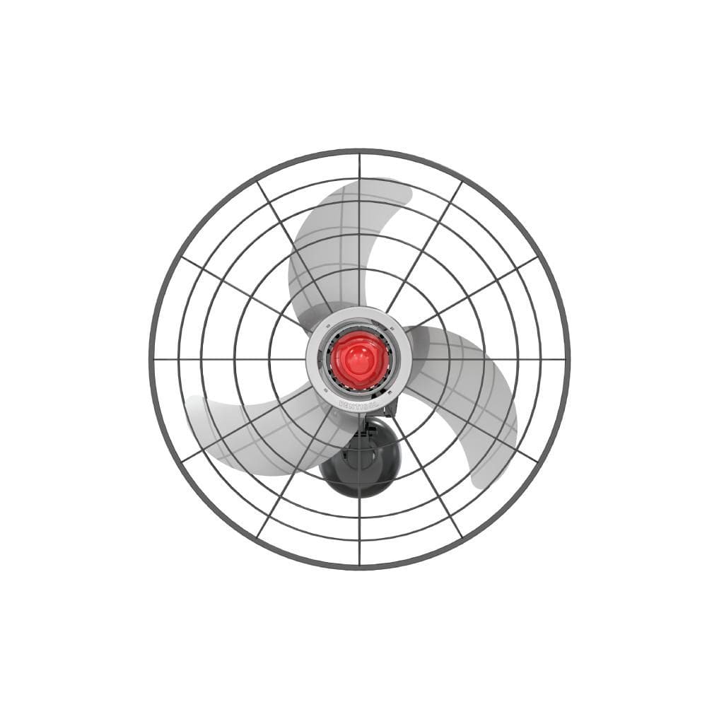 Ventilador de Parede Ventisol Power 70 cm Oscilante Cinza- Bivolt