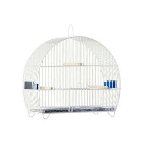 Gaiola Oval Para Canário - Prata