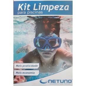 Kit Limpeza Para Piscinas Netuno