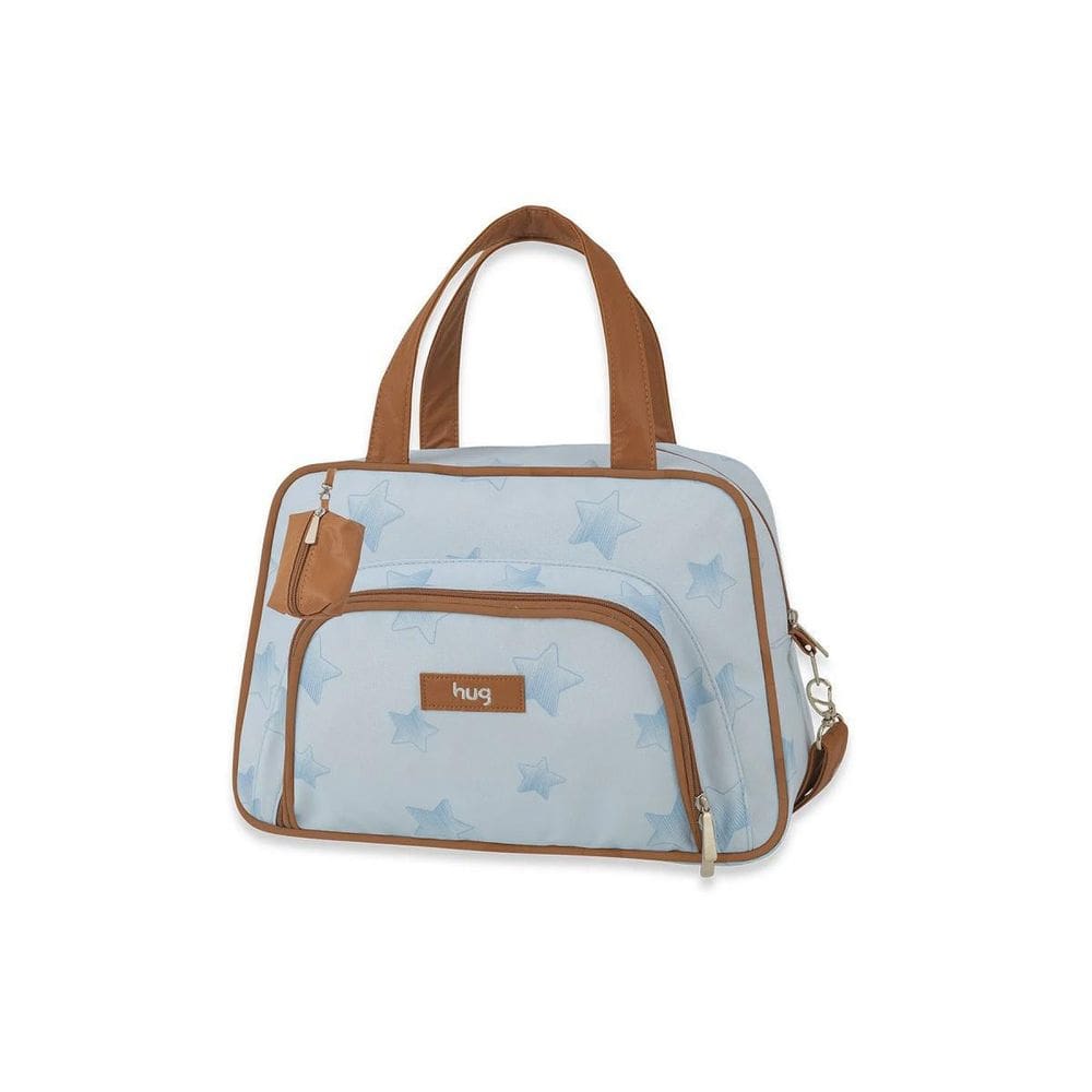 Bolsa Maternidade Céu Estrelado M - Azul Bebê - Hug