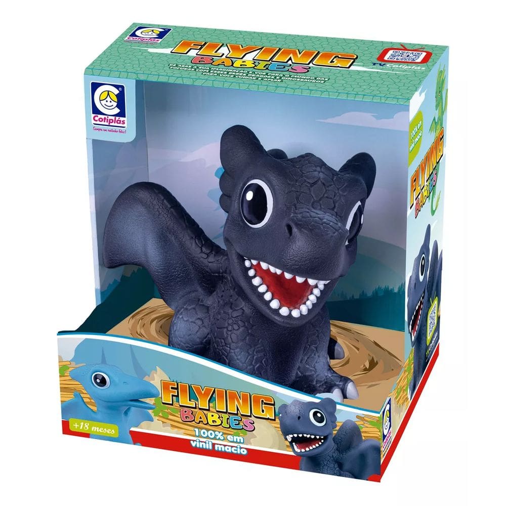 Dragao de Brinquedo Treine Seu Bebê Boneco Banguela