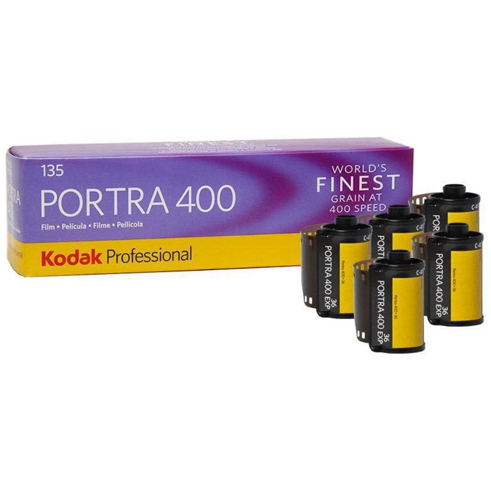 Filme Fotográfico Kodak Colorido 35Mm Portra 400 - 5 Unid