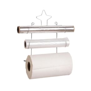 Porta Rolo Suporte Papel Aluminio Cozinha Pratica Compacto