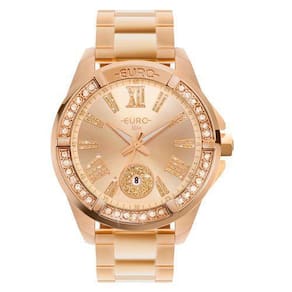 Relógio Euro Feminino Delux Rosé - Eu2115Aq/4J