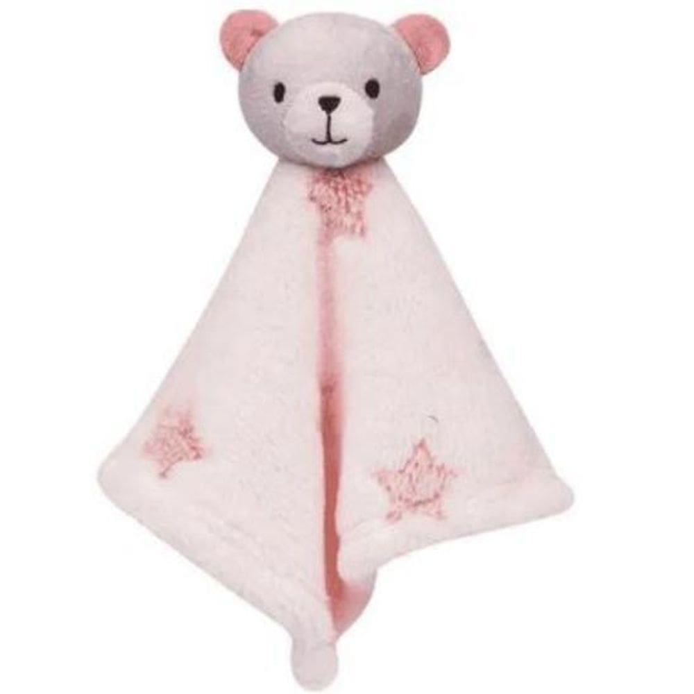 Naninha Para Bebê Em Soft Ursinho Estrelinha Rosa Buba