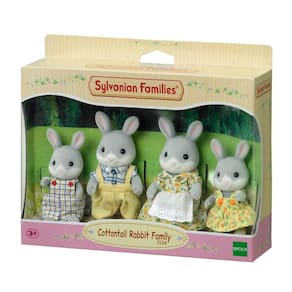 Sylvanian Families Bonecos Coelhos Cauda De Algodão - Epoch
