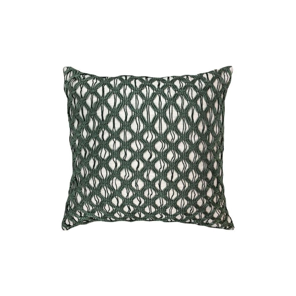 Almofada Decortextil Croche Rendado 52x52 cmAlmofada Decortextil Croche Rendado 52x52 cm