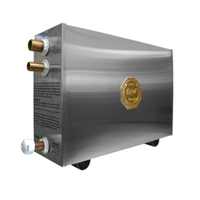 Sauna Vapor Elétrica 9kw Inox 125m³ Comando Digital Impercap
