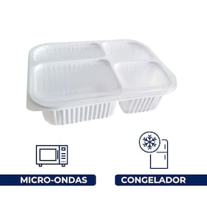 Pote Ret. 4D C/ Tampa 1200 Ml. C/ 15X12 Un. (Rioplastic)