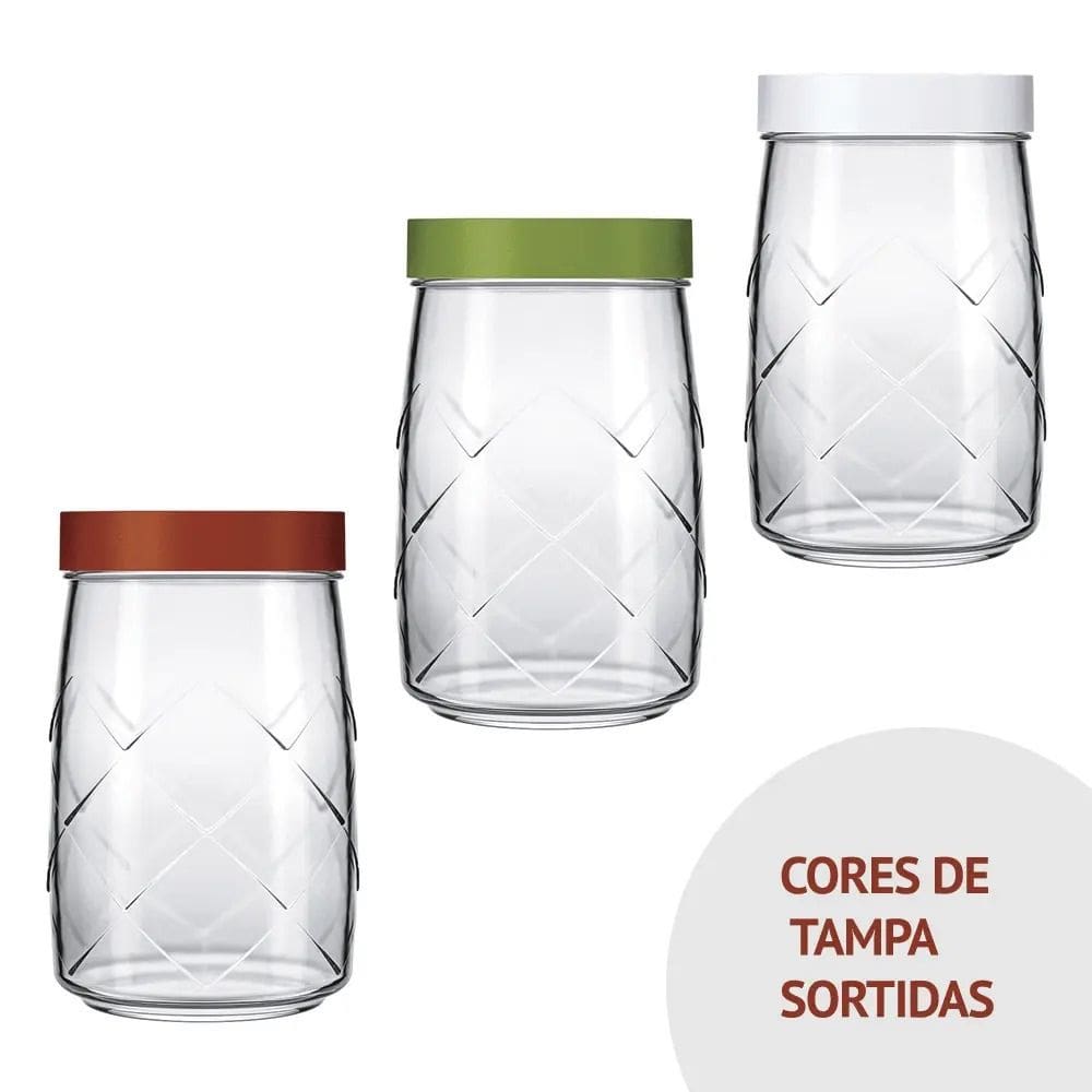 Pote para Armazenamento Maracatu Sempre 1,2L Nadir