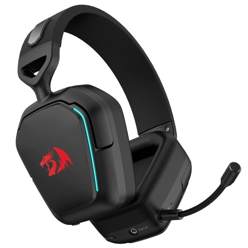 Headset Gamer Sem Fio Redragon Mira H868 Preto