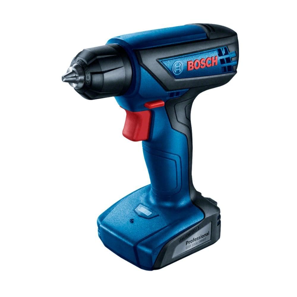 Parafusadeira e Furadeira Bosch GSR 1000 Smart - Até 15Nm - Bateria 12V - Azul - 0601.9F4.0E3