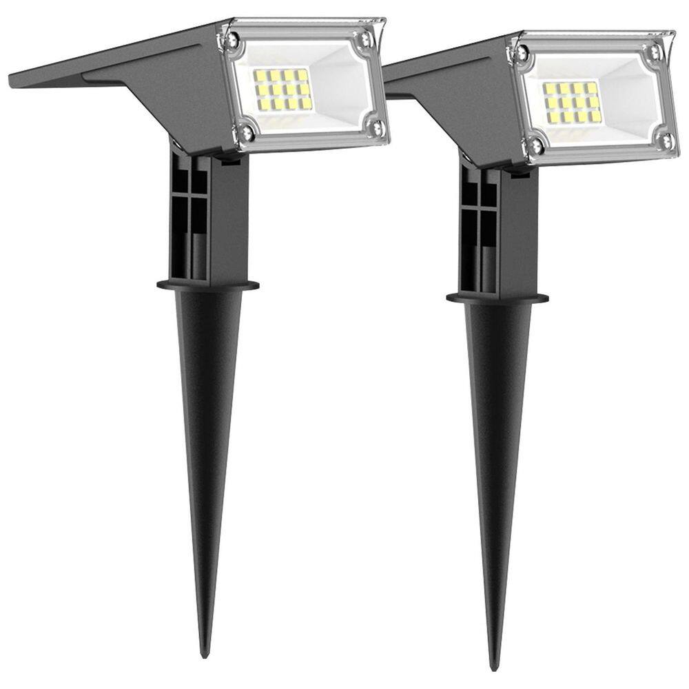 Kit 2 Spots Solar Jardim 10 Lúmens Luz Verde - Ecoforce