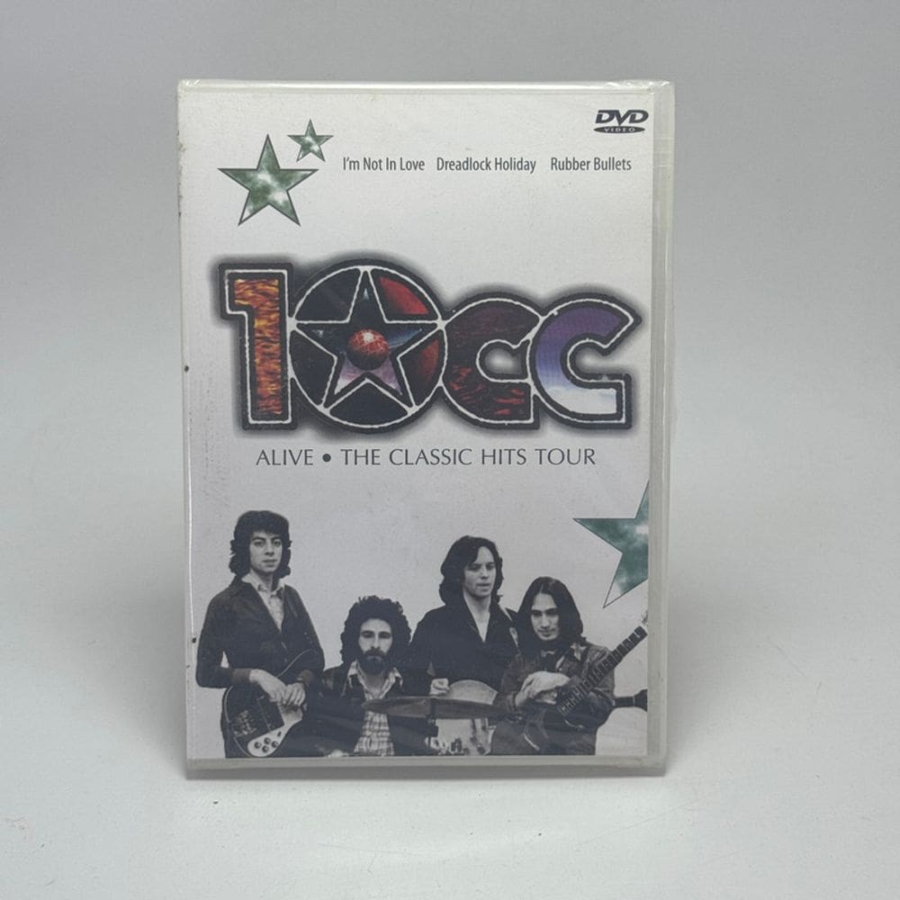 Dvd 10cc - Alive The Classic Hits Tour