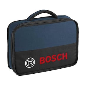 Bolsa para transporte de ferramentas Bosch Softcase - Compacta - Preta e Azul - 1600.A00.3BG