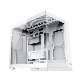 Gabinete Gamer Redragon Wideload Pro - Lateral em Vidro - USB 3.0 - Micro ATX - Branco - CA-604W-PRO
