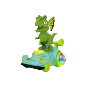brinca brilha carro dino / bb carro dino (1 unidade)