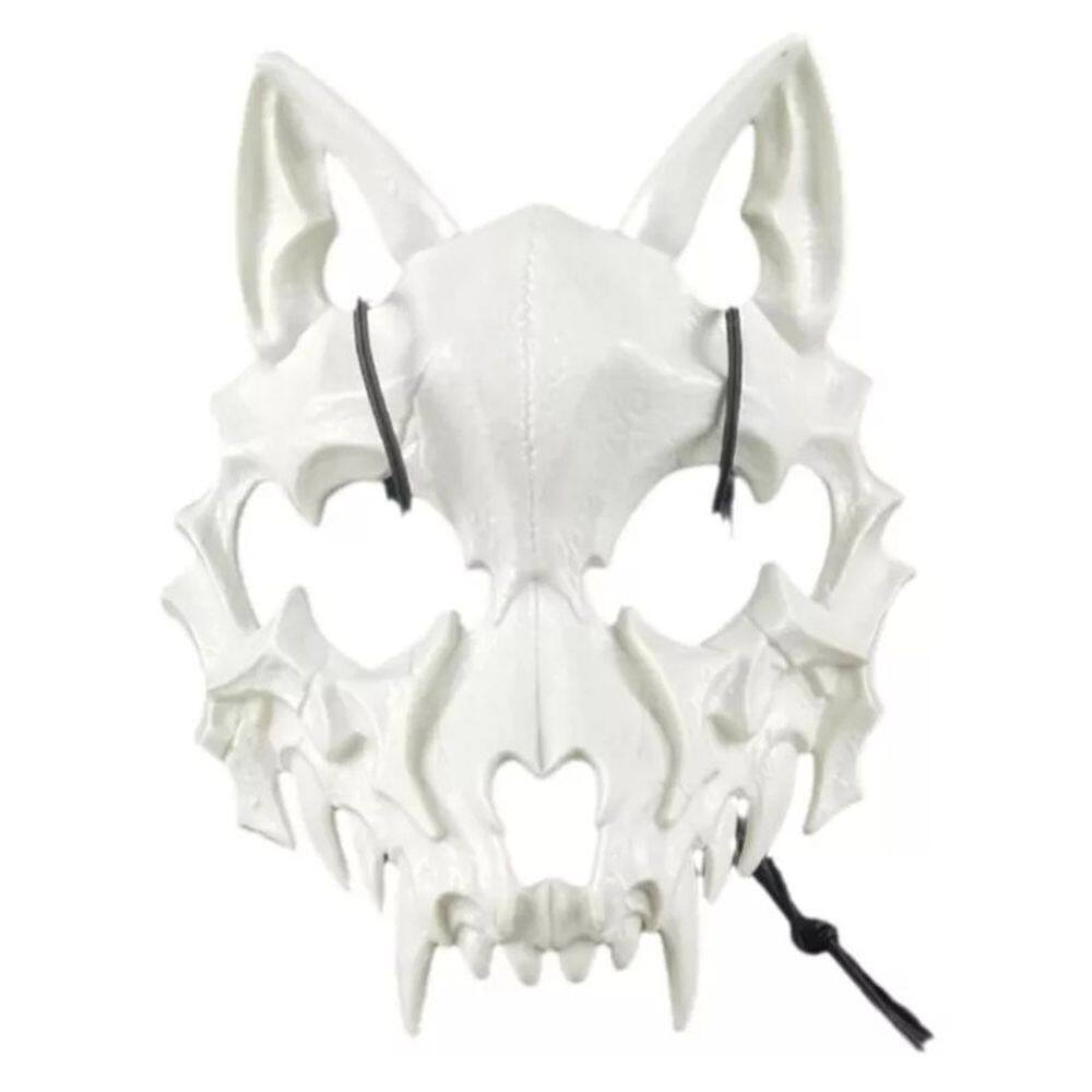 Mascara Dragão Japones Skeleton Caveira Esqueleto Dente LB
