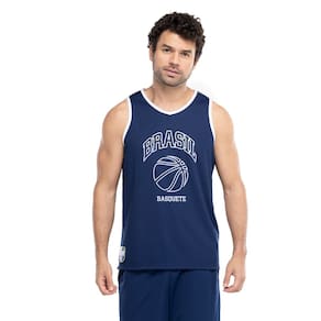 Camiseta Regata do Brasil Masculina CCB Treino Basquete