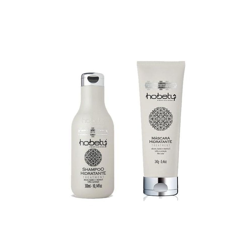 Kit Hidratante Hobety Shampoo 300 Ml + Máscara 240Gr