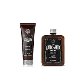 Hobety Kit Vintage Men Loção Pós Barba E Creme Barbear