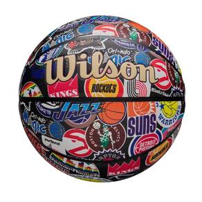 Bola de Basquete Tamanho 7 NBA All Team Retro Vintage Outdoor Maior Retenção de Ar Wilson