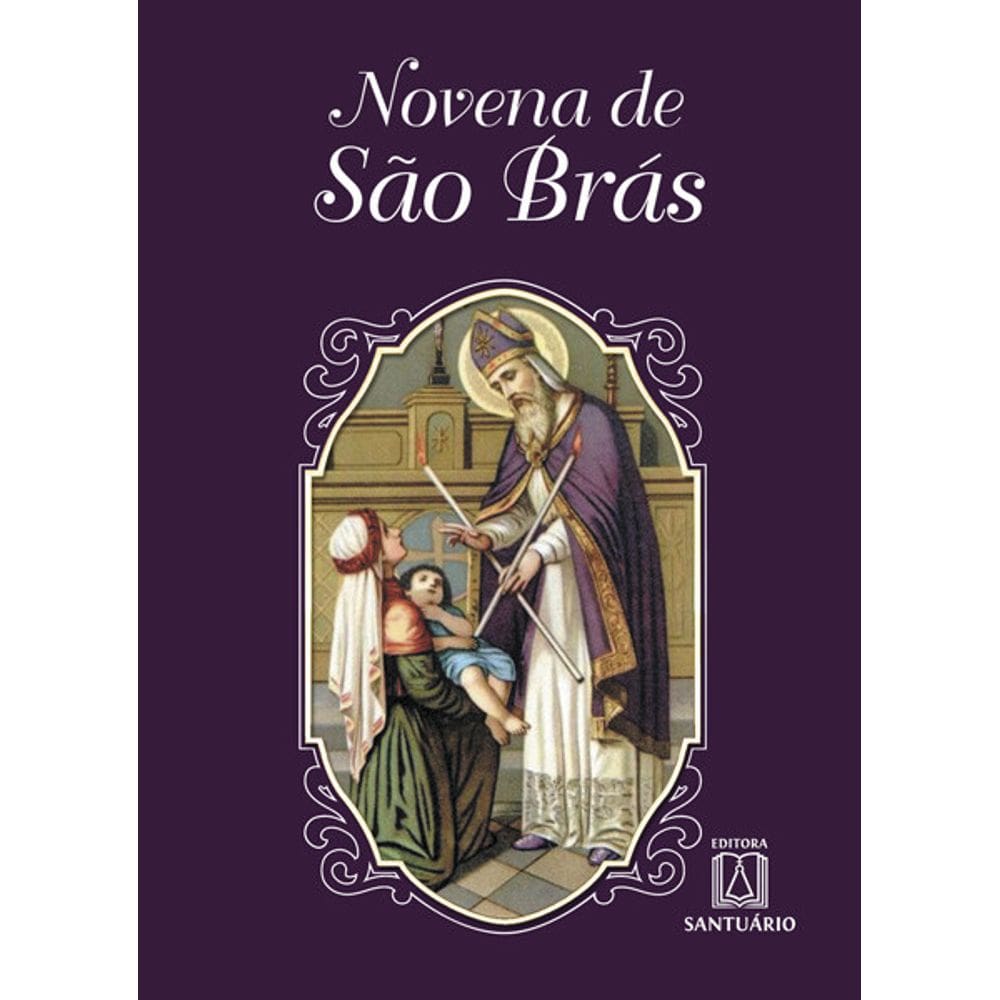 Livro Novena de São Brás