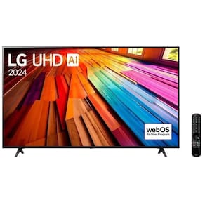 Smart TV LG 65" 4K Ultra HD 65UT8050PSA Processador a5 Ger7 AI Alexa/Chromecast integrado Otimizador de Jogos webOS 24 com Controle Smart Magic