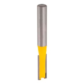 Fresa Reta 6Mm Com 2 Dentes De Metal Duro Para Tupia Charbs