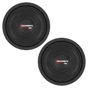 Kit Par Woofer Médio Grave Taramps Mh-380 8 Pol 8 Ohms 380w