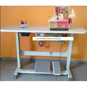 Galoneira Semi industrial,-2 Agulhas Completa - Bracob-Rosa