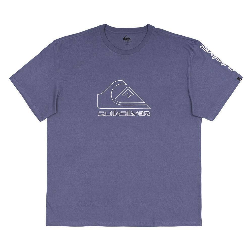 Camiseta Quiksilver New Tour Plus Size SM25 Azul Escuro