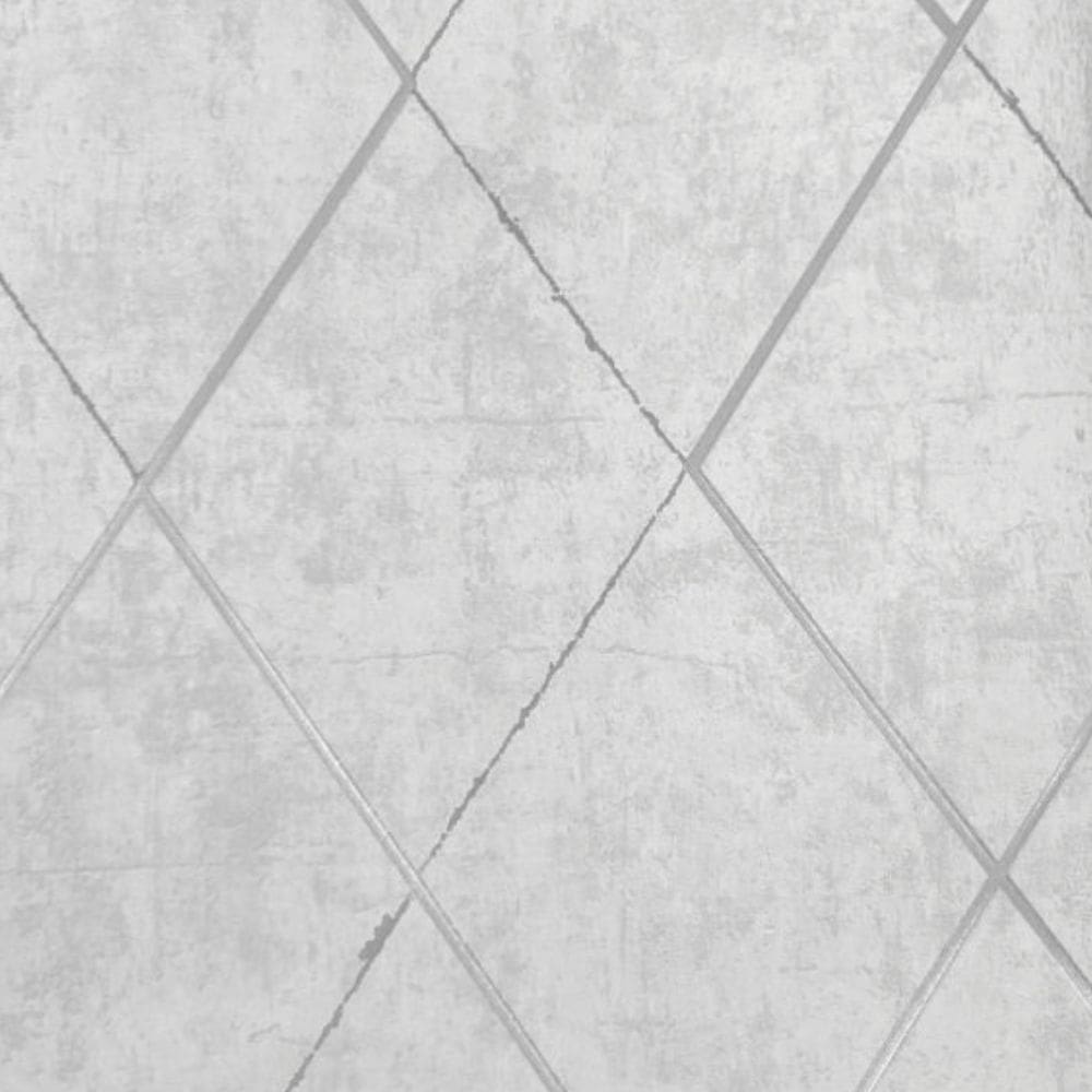 Papel de Parede Santorini Geométrico Cinza SN131