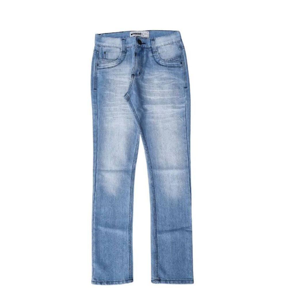 Calça Jeans Masculina Corte Reto Clara Squadrão