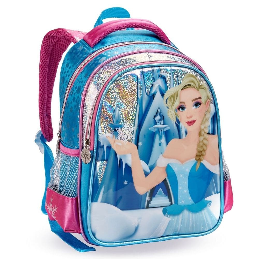 Mochila Creche Infantil Princesa Do Gelo
