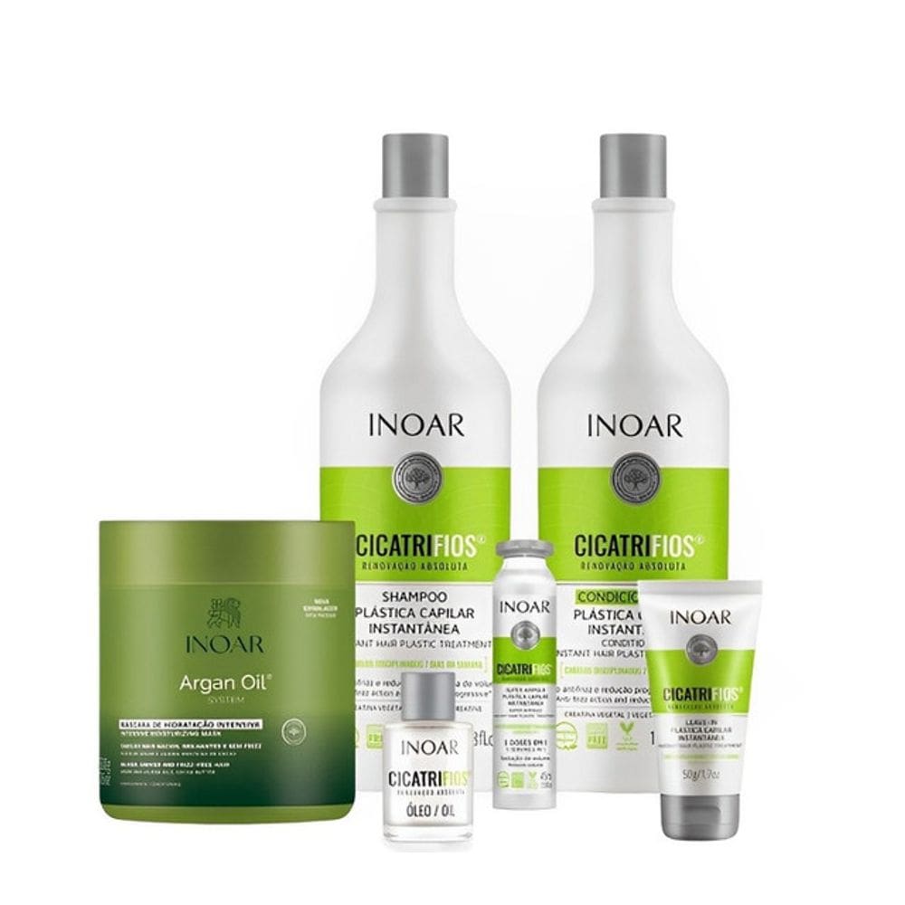Inoar Cicatrifios Oil Kit 6 Produtos
