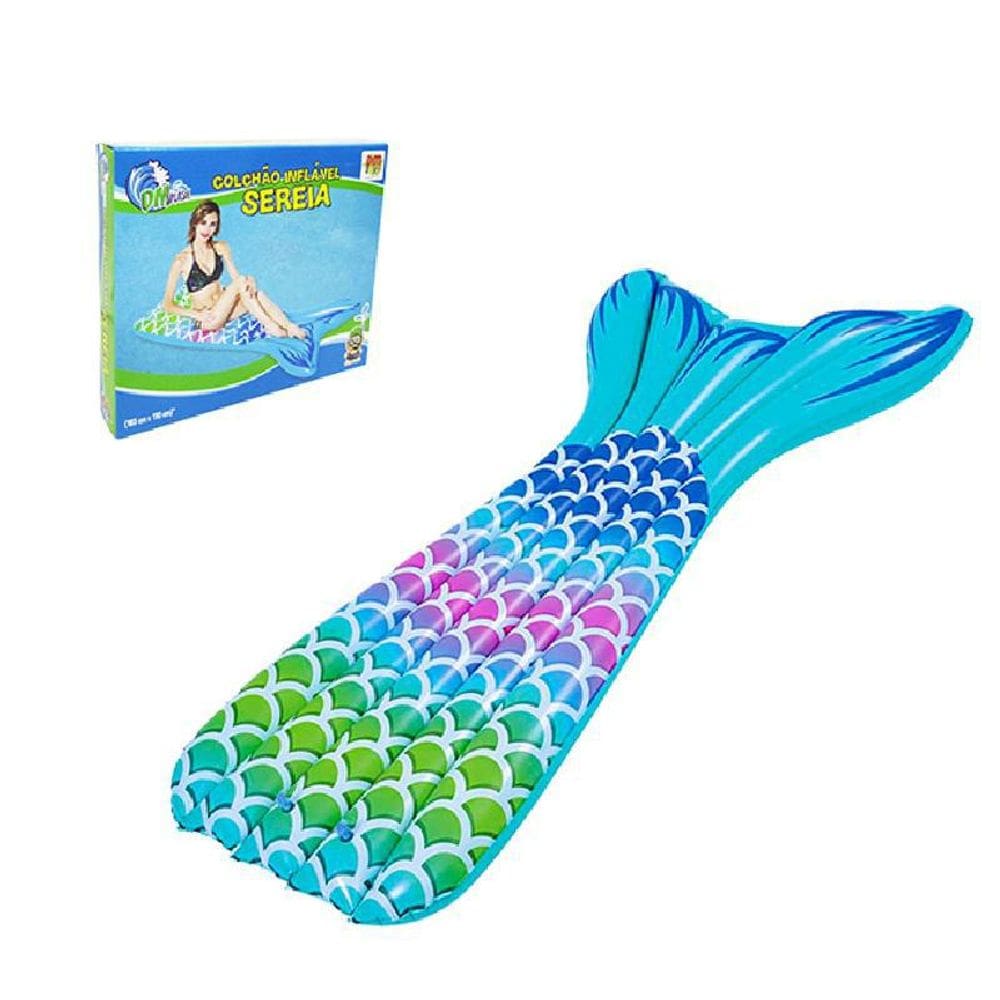Colchão Inflável Modelo Sereia 183Cm X 110Cm - Ref: Dms5471