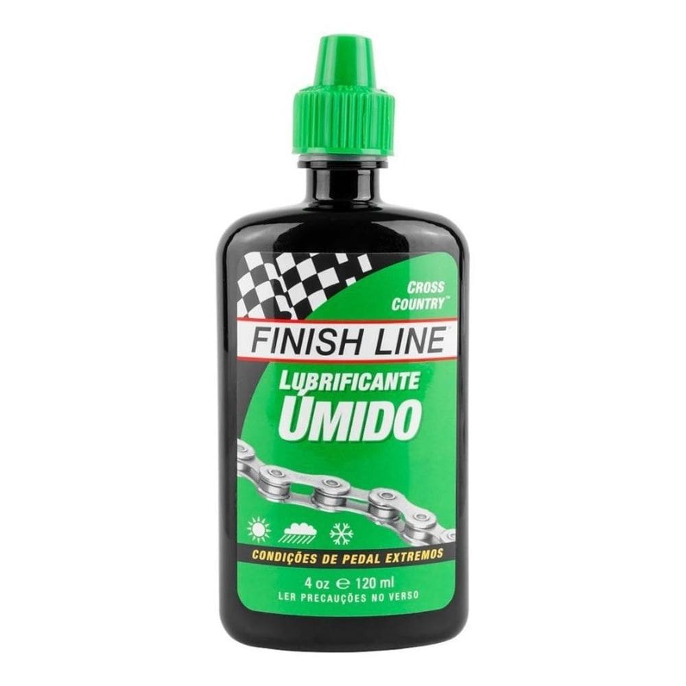 Lubrificante Finish Line Umido Com Teflon 120Ml Corrente