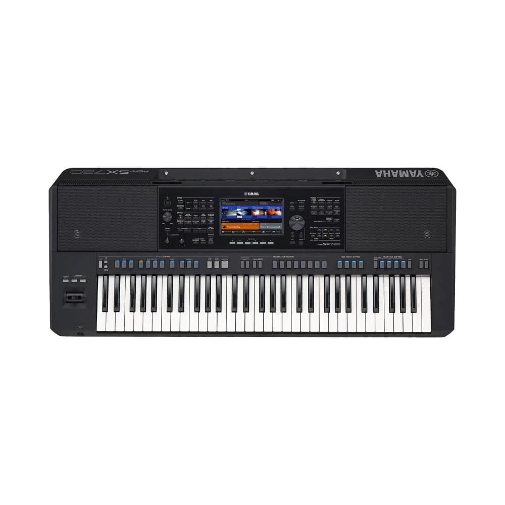 Teclado Yamaha PSR-SX720 Arranjador Preto