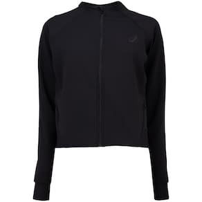 Jaqueta Feminina ASICS Malha Rib Bolso Seguro