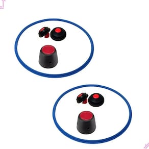 2 Kits Borracha Panela De Pressão Silicone 7 Litros Peso e Válvulas