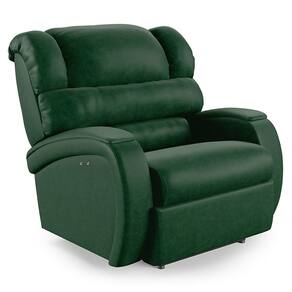 Poltrona do Papai Reclinável Napoli Power Touch PU Verde Musgo FH1 - D`Rossi