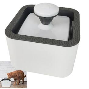 Bebedouro Fonte de Agua Gato Pet Cao Cachorro Reservatorio 2.5 Litros Animal de Estimaçao Filtro Bomba De Agua Silencioso