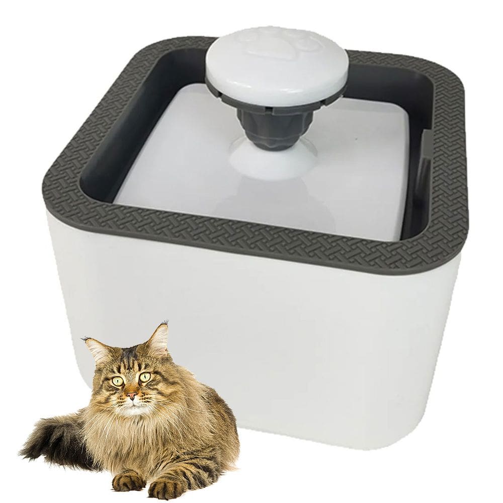 Bebedouro Fonte de Agua Gato Cao Cachorro Pet Animal de Estimaçao Reservatorio 2.5 Litros Automatico Filtro Agua Limpa Fresca Hidrataçao Silencioso